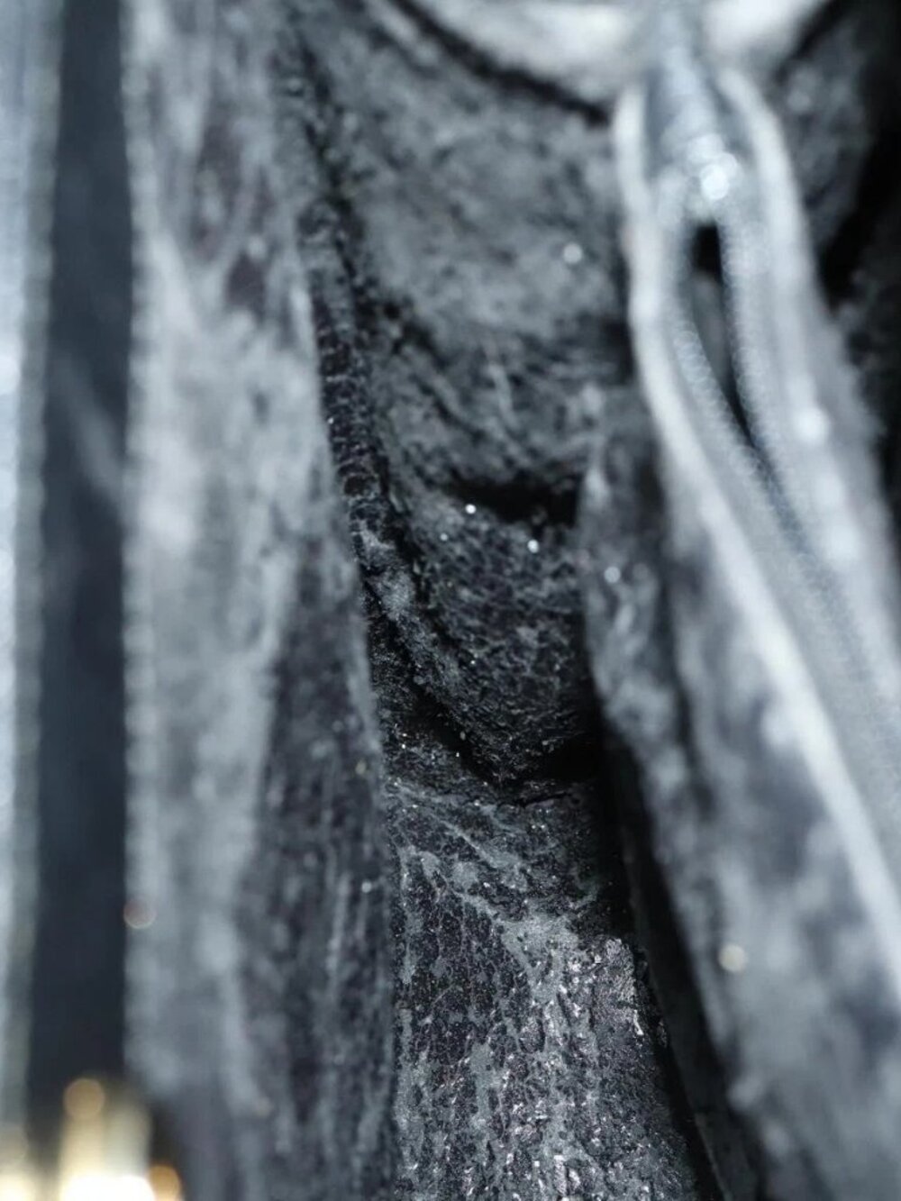 GUCCI Bamboo Hand Bag Leather Black Gold 002 1186 0260 Auth 156902 - Picture 13 of 16